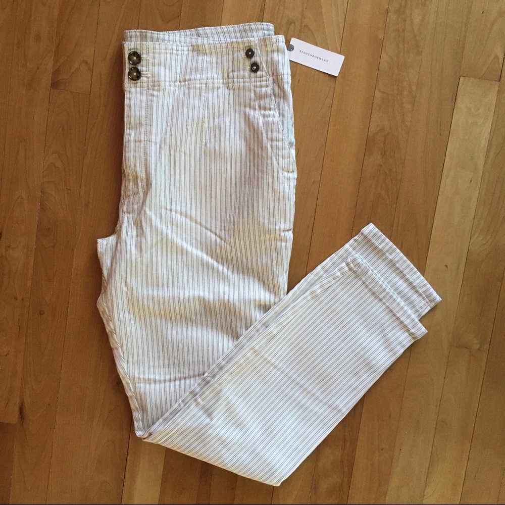 Pilcro striped jeans